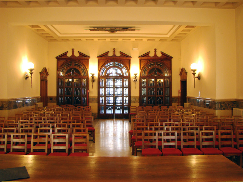 Sala conferenze Palazzo Mutilati